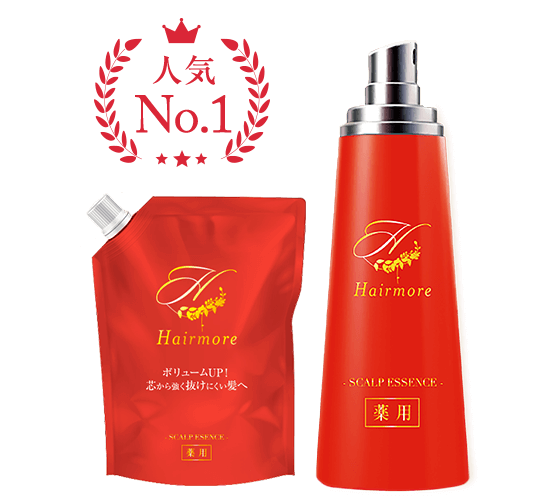 オリジナル ヘアモア育毛剤-Hairmore-スカルプケアエッセンス 120ml 