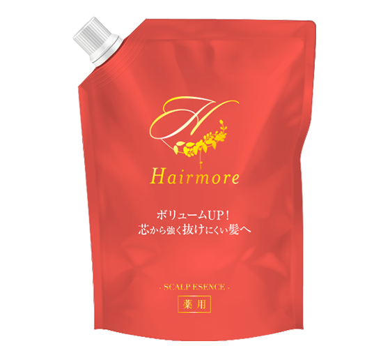 ヘアモア(Hairmore)公式｜効果実感の口コミNo.1女性用育毛剤